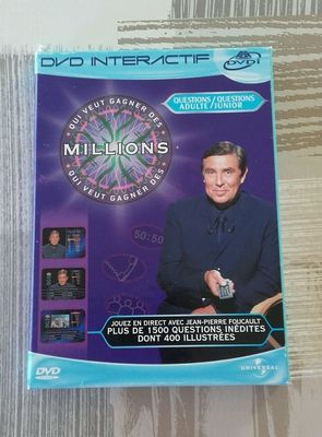 DVD NEUF sous blister    jeu  qui veut gagner des millions  ?