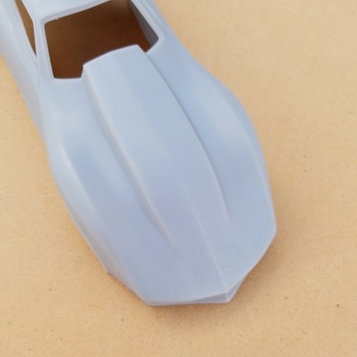 ABS-LIKE 3D RESIN PRINTED 1/64 C3 CORVETTE PRO MOD DRAG BODY - Picture 9 of 10