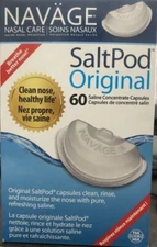 ✳️ Navage Salt Pods Saltpod Original 60 Salt Pods Sealed New Navage EXP  01/29✳️