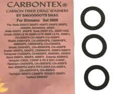 Carbon Smooth Drag washer kit set Shimano Stradic 2500FK 3000FK 4000FK