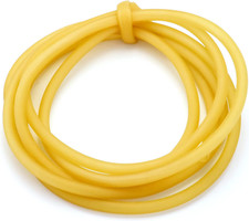 10FT 3/8" OD 1/4" ID Natural Latex Rubber Tubing Surgical Tube for Home, Hospita