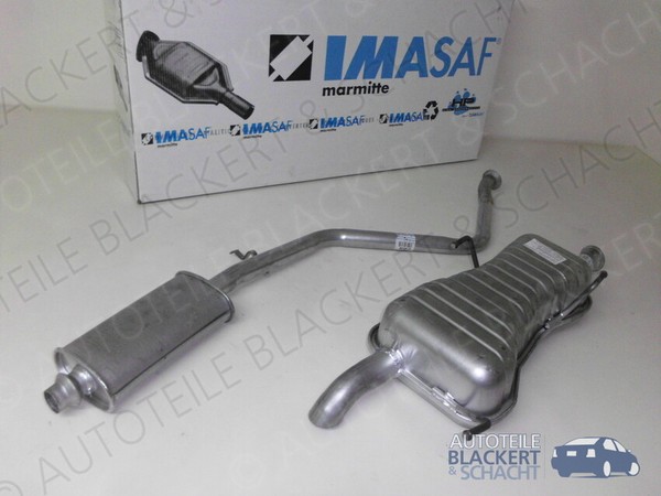 Imasaf Auspuffset Ab Kat FüR Peugeot 306 Break 1.8 16V 1997-2002 | Msd+Esd-image