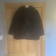 Diane Von Furstenberg Fox Fur Jacket