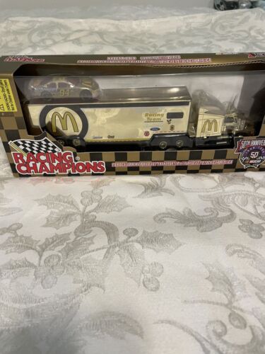 Racing Champions 50th Anniversary GOLD NASCAR #94 McDonalds  Transporter 1998 - Picture 1 of 8