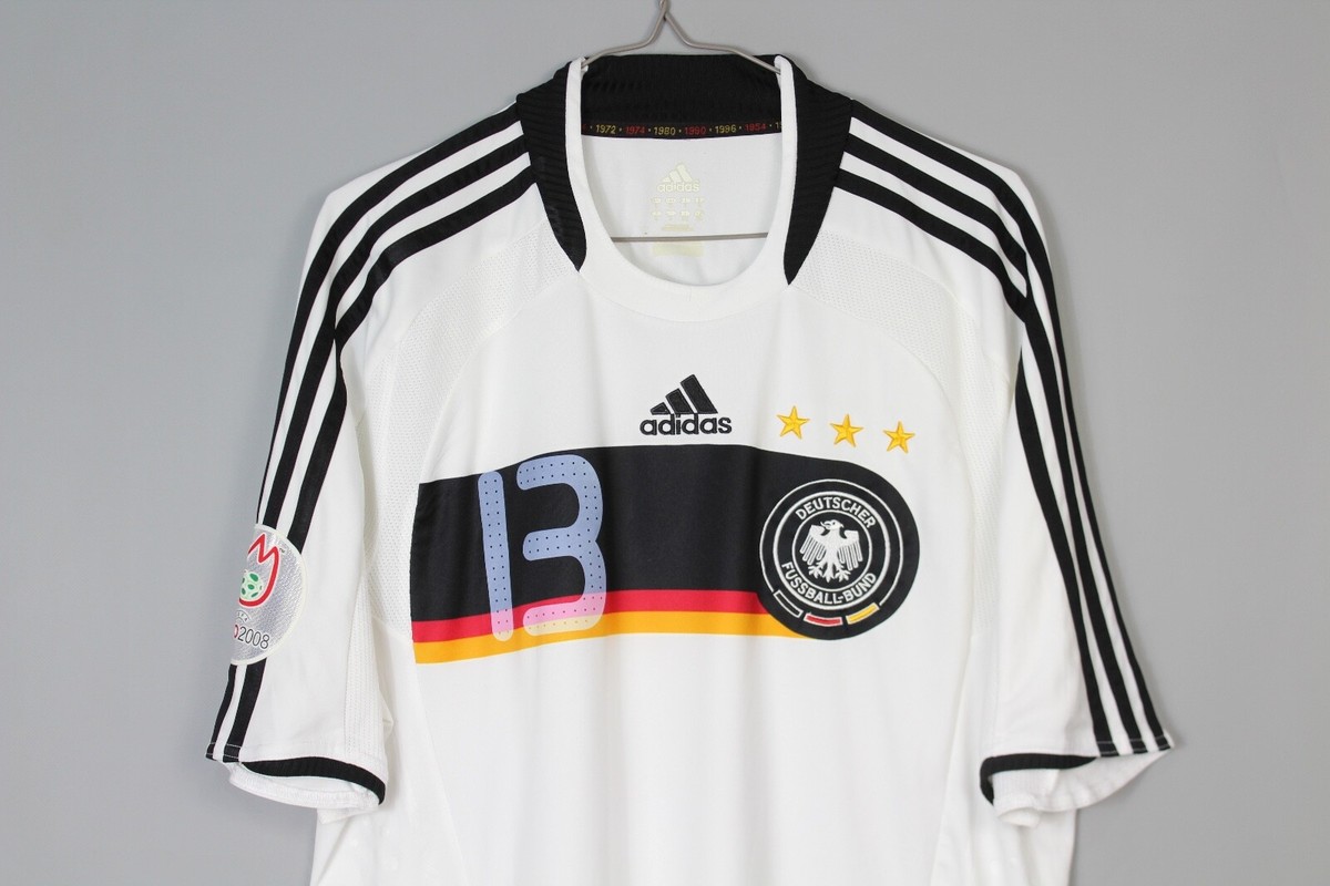 GERMANY 2008 2009 HOME FOOTBALL SHIRT JERSEY ADIDAS #13 BALLACK | eBay