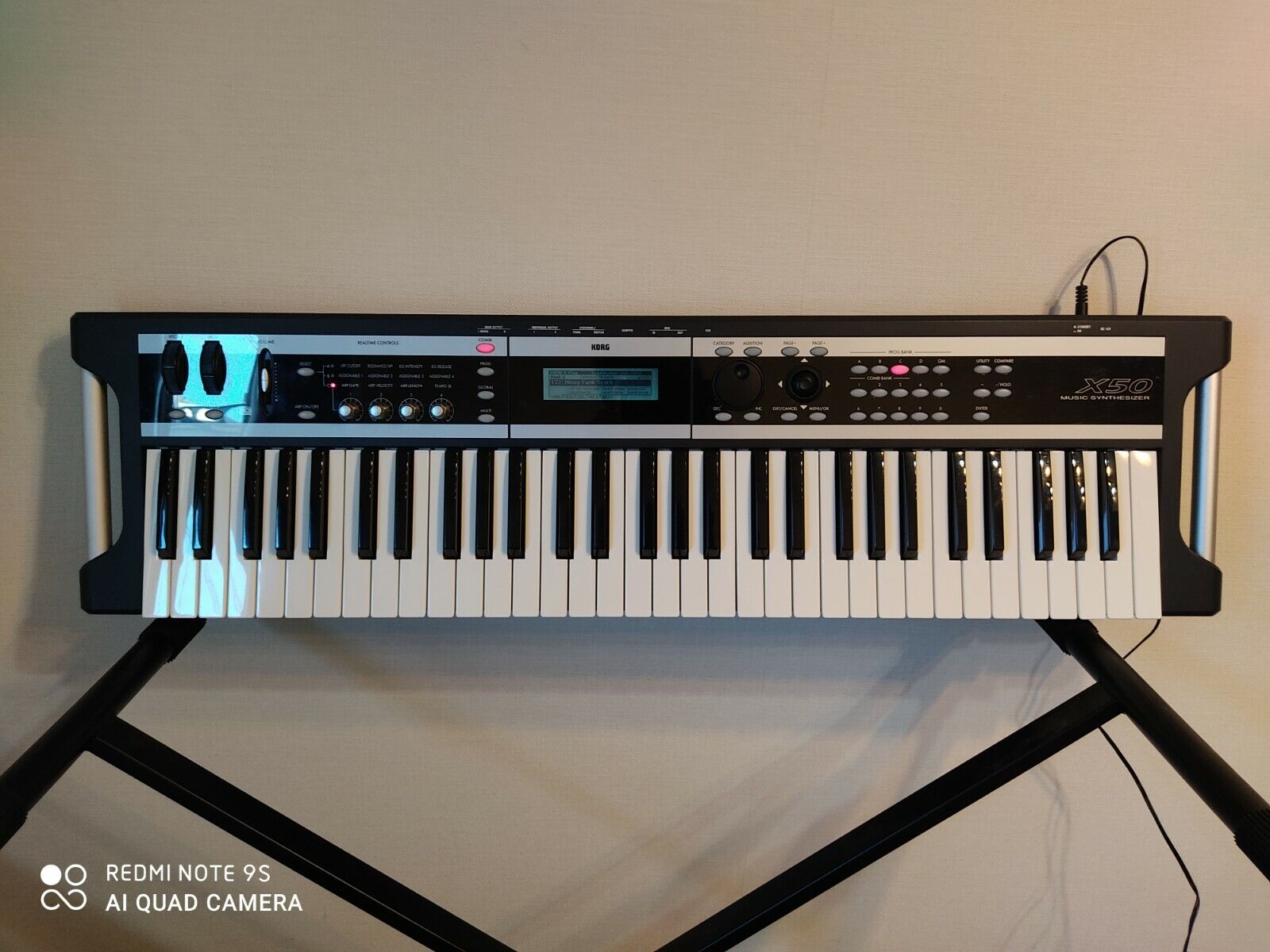 Korg X50 61-Key Music Synthesizer Keyboard