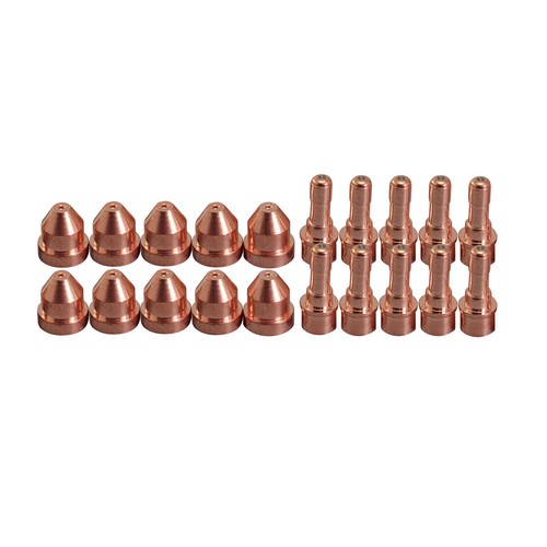 20 Pezzi Kit Elettrodo E Punta Per Torcia Al Plasma CP-90 – C1368 E C1848, 1,2 Mm 50-70A, Compatibile Con Cebora CP90 CP91