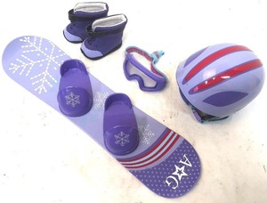 american girl snowboard