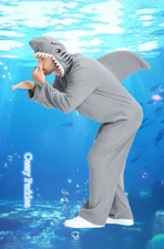 Z-A4-3 Unisex Men Women Shark Costume