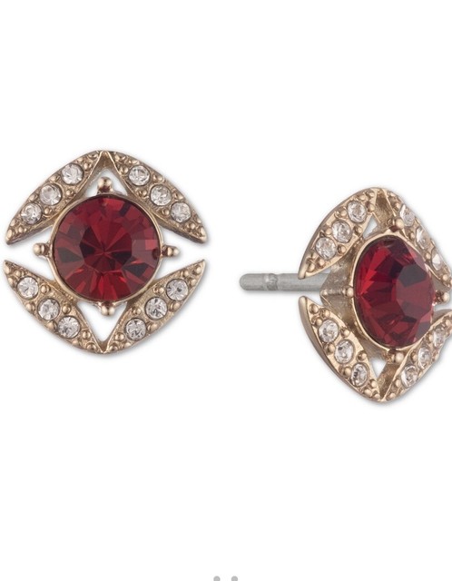 givenchy rose gold stud earrings