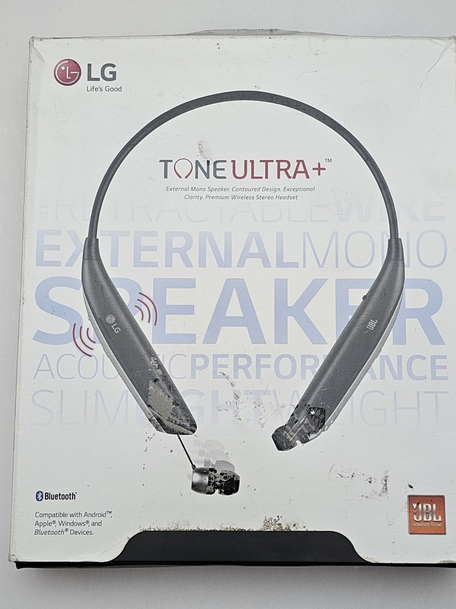 LG TONE ULTRA HBS-820 Wireless In Ear Bluetooth Headphones Black