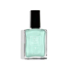 Trust Fund Beauty Nail Polish What's A Budget? Seafoam Blue Green Shade Vegan