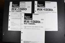 Pioneer RX-1320 RX-1330 Cassette Deck Receiver Service Manual - Genuine Original