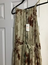 NEW AMERICAN RAG Multicolored Sleeveless Stretchy Dress PLUS SIZE: 2- X LARGE