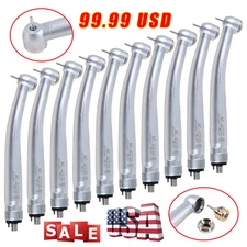 10* NSK PANA MAX Style Dental High Speed Handpiece Turbine Push Button 4Hole USA