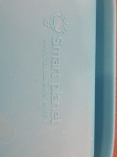 ECO Smart Planet Collapsible Silicone 3-Compartment Lunch Box-Blue w/utensil - Picture 5 of 7