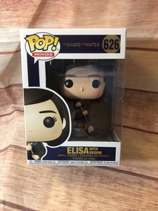 Funko Shape Of Water POP Elisa With Broom Vinyl Figure 626 889698324830 | eBay