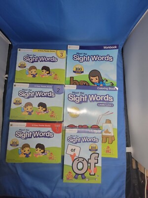 Meet The Sight Words series 1 2 3