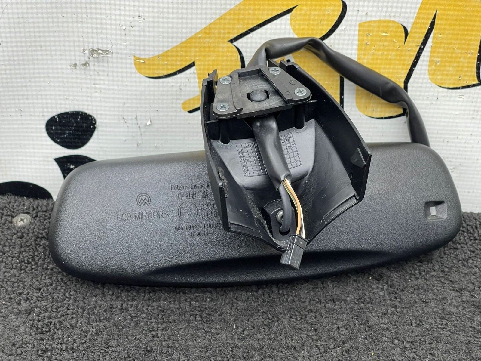 2015 MASERATI GRANTURISMO INTERIOR REAR VIEW MIRROR OEM