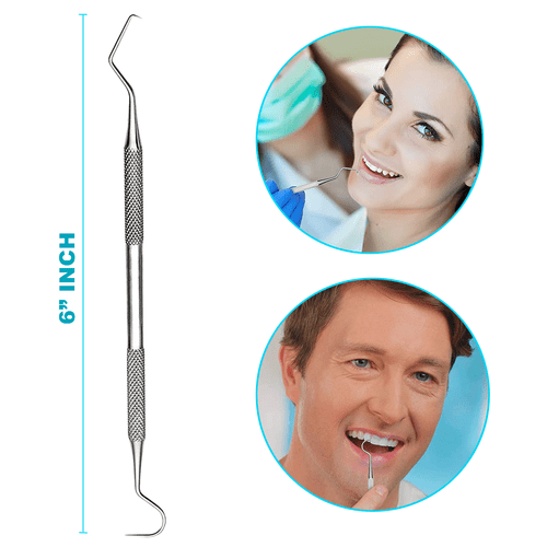 Dental Teeth Cleaning Kit Dentist Floss Plaque Remover Oral Care Tooth Tools 3X - Picture 3 of 9