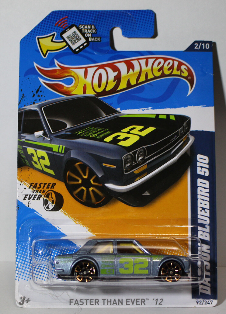 Hot Wheels 2012 Faster than ever #92 Datsun Bluebird 510