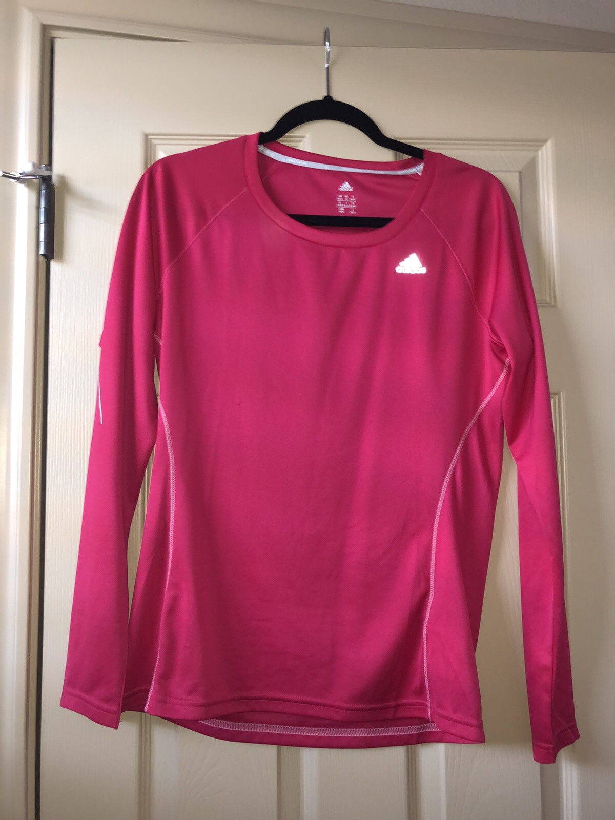 pink adidas long sleeve top