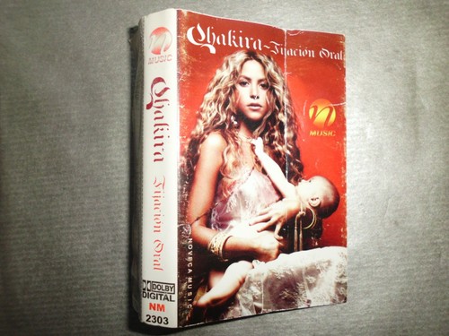 SHAKIRA Fijación Oral Vol. 1 RARE Kuwait Tunisia CASSETTE 2005 LATIN - Picture 7 of 10
