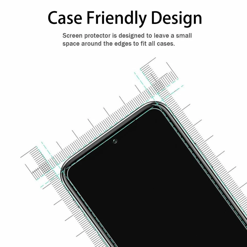 2X For Motorola One 5G UW Premium 9H Clear Tempered Glass Screen Protector - Image 4 of 4