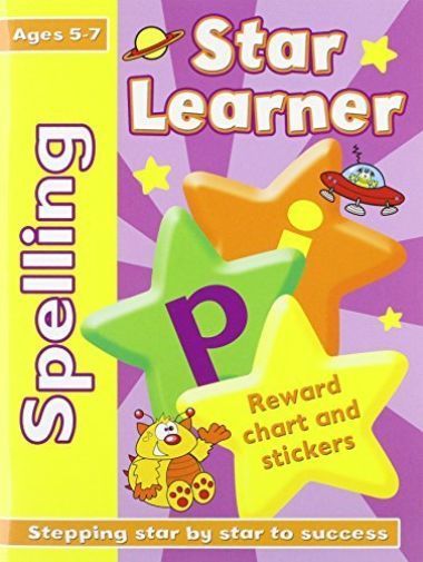 Star Learner - Spelling - Ages 5-7 - Reward Chart and Stickers *FREE P&P*