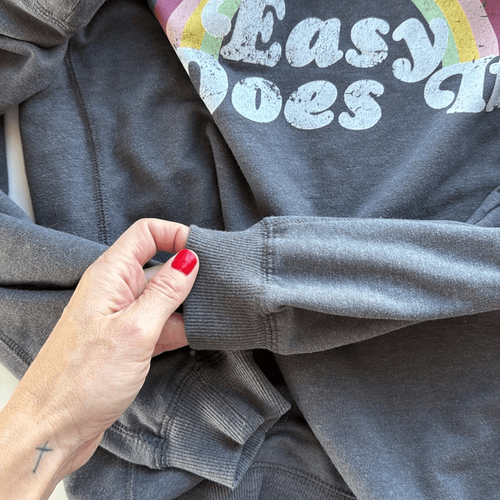 NWOT Wildfox Sz small "Easy Does It" Soft Statement Sommers Sweatshirt - Picture 7 of 12