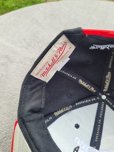Chicago Bulls Mitchell & Ness Cap Hat Snapback NBA Original Fit Nostalgia Co. - Picture 4 of 4