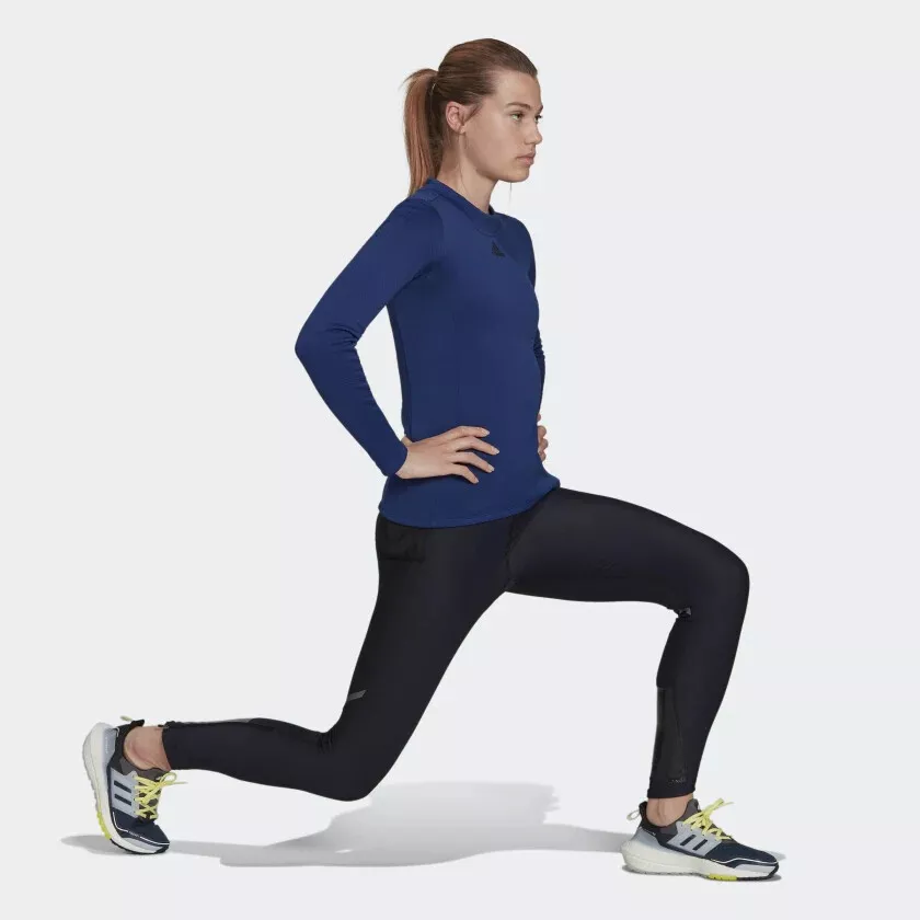 adidas Own the Run Running Tights - Black