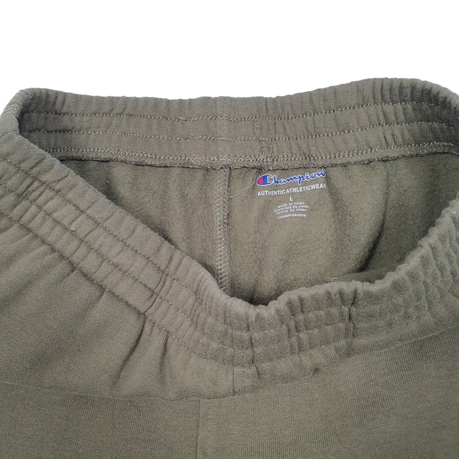 CHAMPION Jogger Trousers Cotton Khaki Womens  L image 2