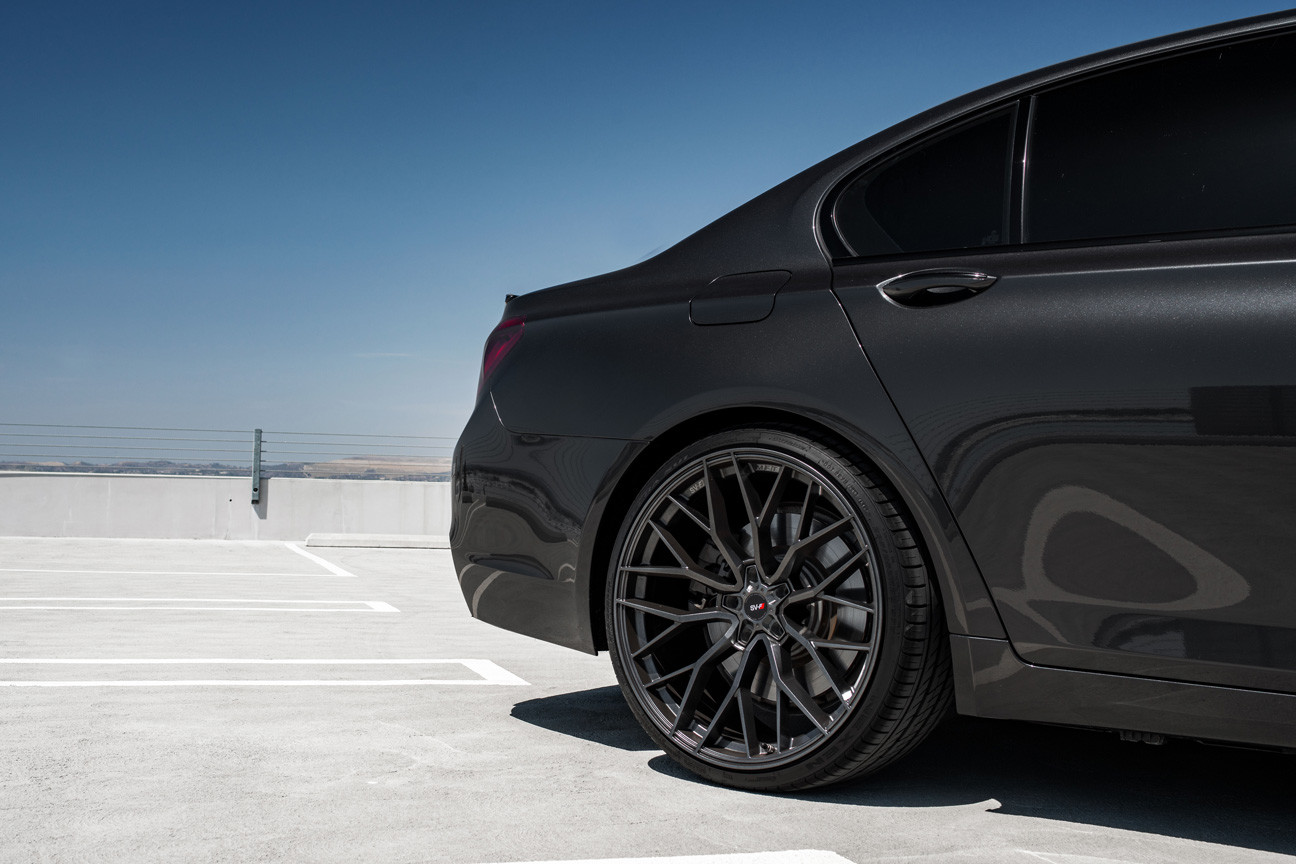 SAVINI 22" SVF-02 GLOSS GRAPHITE CONCAVE WHEEL RIMS FITS BENTLEY CONTINENTAL GT