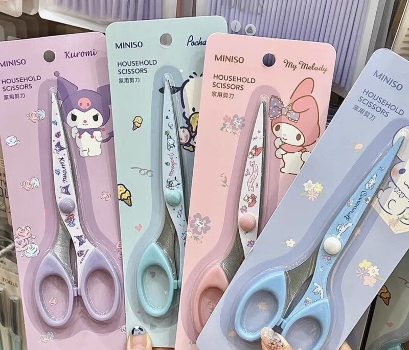 Sanrio Kuromi My Melody Scissors Cute Cinnamoroll Pachacca Art