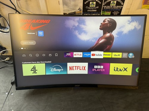 Acer Nitro ED270R 27" Curved Gaming Monitor / FHD 165Hz Boxed - Afbeelding 2 van 8