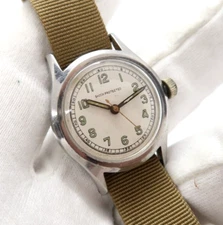 RALCO LTD, FHF 175, Swiss 17j, Military Dial, 31mm MANUAL WIND, MEN'S WATCH 64