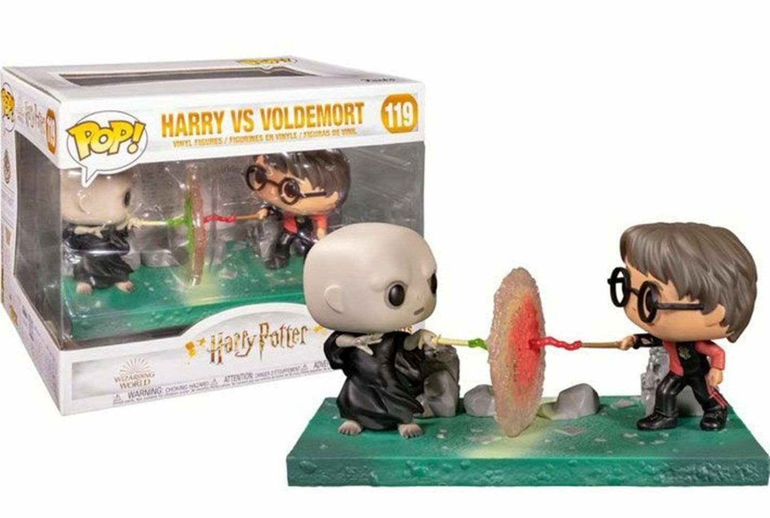 Funko Pop! Moment: Harry Potter - Harry VS Voldemort, Multicolor