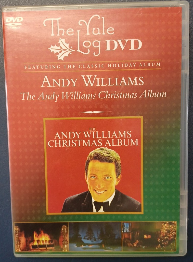 The ANDY WILLIAMS Christmas Album, The Yule Log DVD