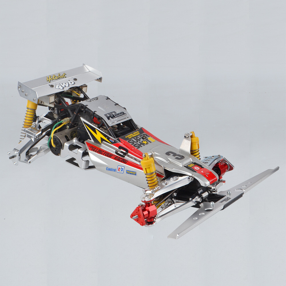 Aluminum Spoiler Wing for Vintage Tamiya Hot Shot/Super Aluminum Spoiler Wing for Vintage Tamiya Hot Shot/Super