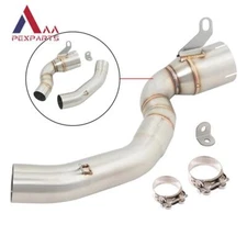 Exhaust System Connect Link Pipe 51mm Modified For DUKE 200 2020 2021 2022 2023