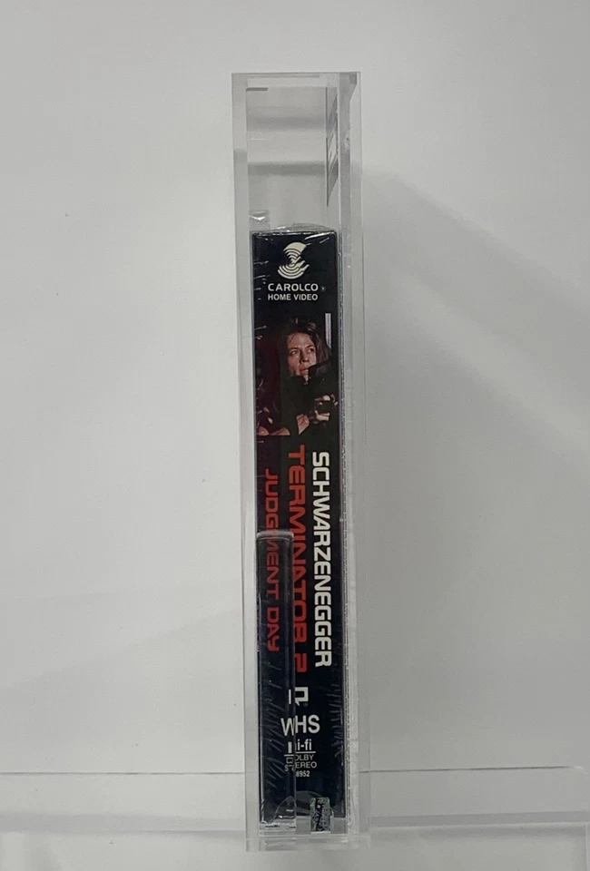 Terminator 2 Judgement Day VHS 1991 - IGS 8.5 - 8.0 Sealed First Printing - Image 2 of 4