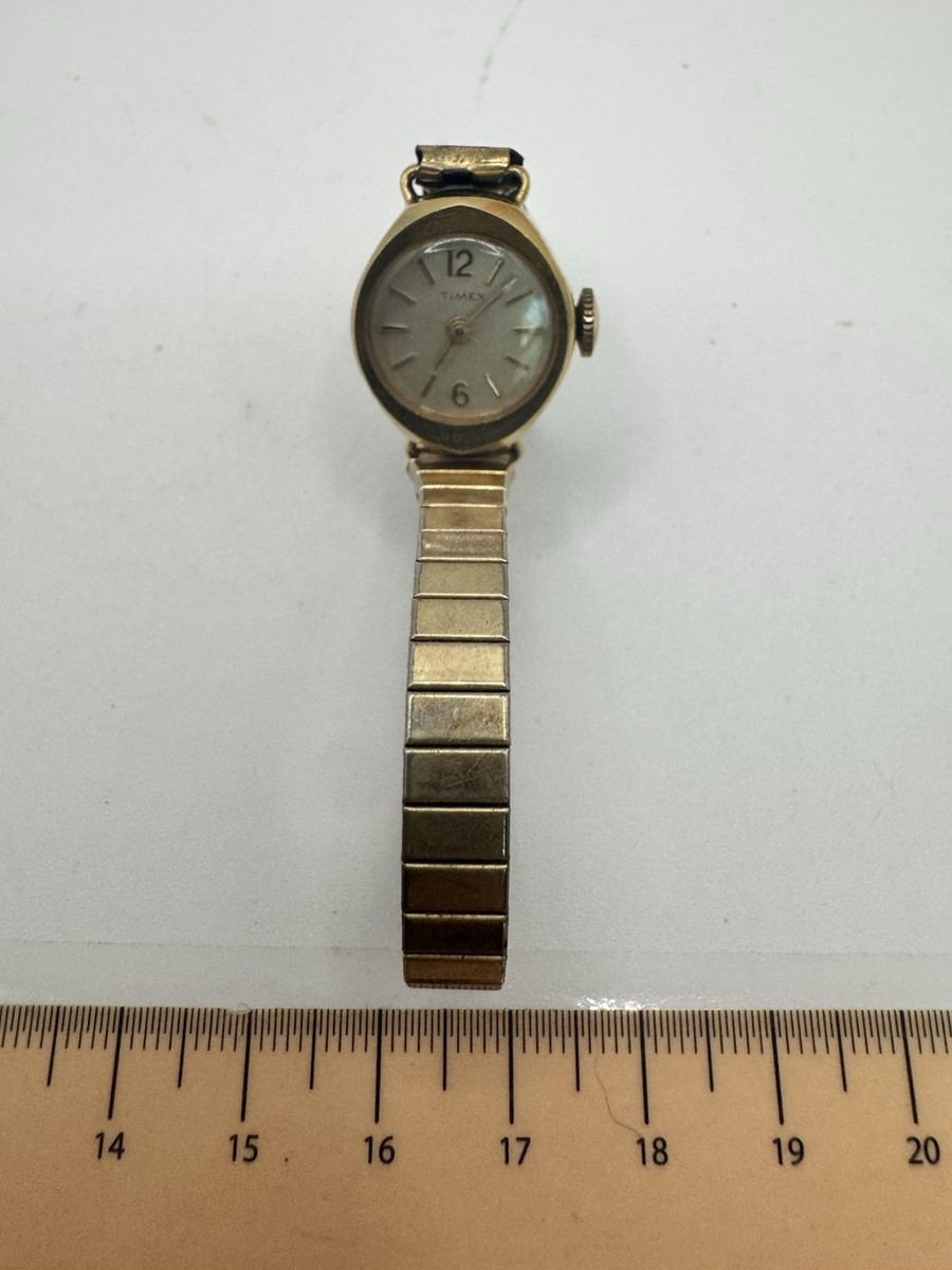 Vintage Ladies Timex Wrist Watch - Stretch Band | eBay display picture 3