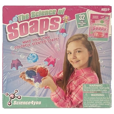 Science 4 You The Science of Soaps Make Your Own Colorful Scented Soap Craft Set