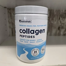 NativePath Collagen Peptides Powder  8.8 oz NEW Sealed EXP 8-27