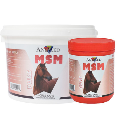 AniMed Pure MSM for Horses Joint Support Supplement Powder