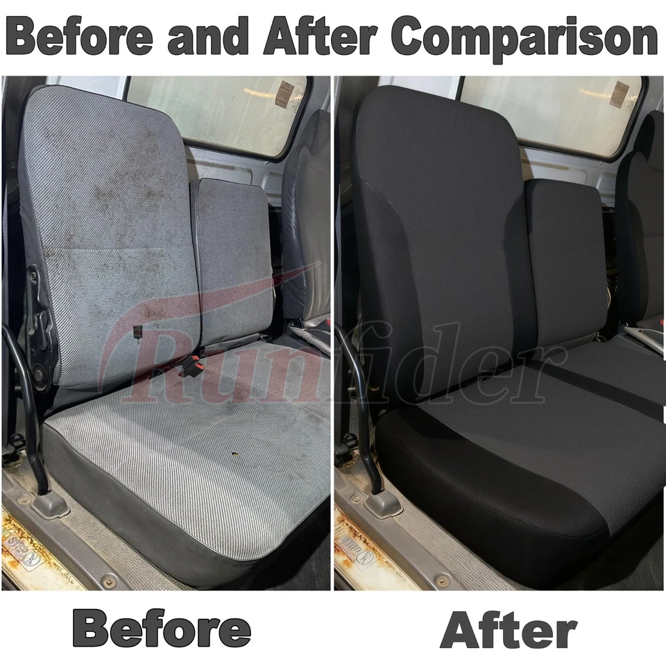 runfider For Isuzu NPR 1995-2005 40/60 Split Bench Front Seat Cover — 第 2/4 张图片