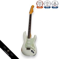 Fender Custom Shop 1962 Stratocaster Relic Olympic White 2022 Alder Body