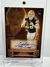 2025 Panini Silhouette Colt McCoy Profile Signatures Auto /199 Browns