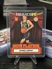 2024-25 Panini NBA Hoops Now Playing 3 RC Johnny Furphy Holo